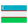Uzbekistan flag, representing Uzbekistan dedicated servers in servers99